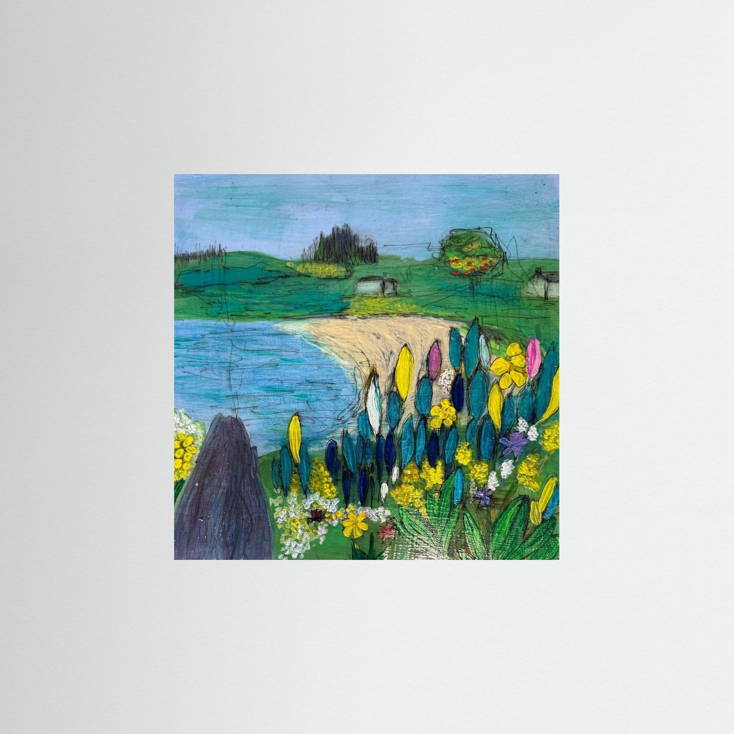 Let’s go down to the beach Paper