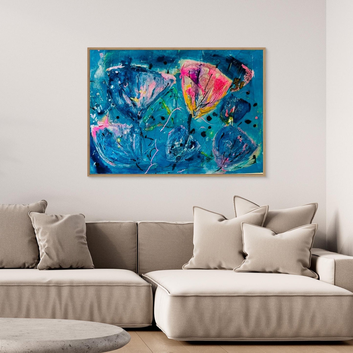 flowers in the storm