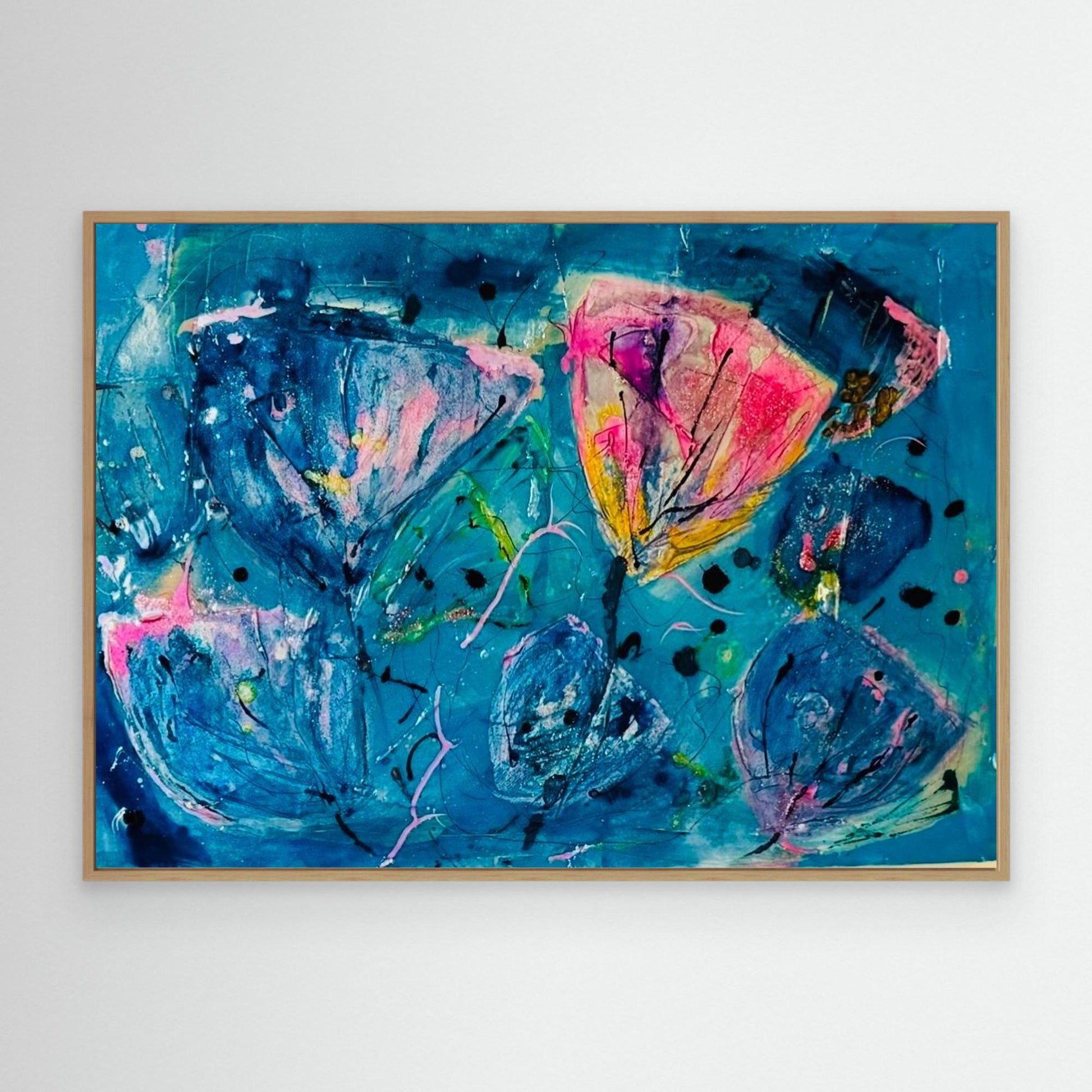 flowers in the storm